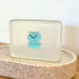 Savon Chat Kawaii avec Surprise - Savon Enfant Fait Main en France Soap Hit