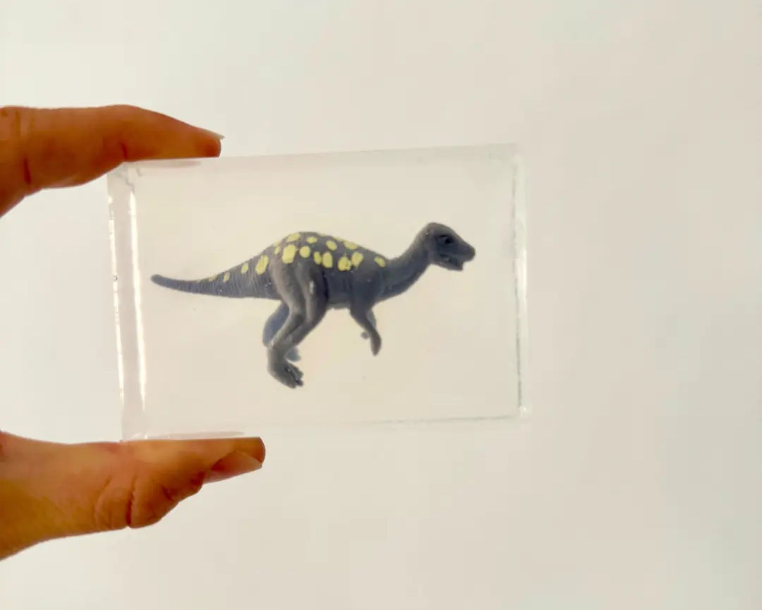 Savon Iguanodon Dinosaure avec Surprise - Savon Dinosaure Enfant Fait Main en France Soap Hit