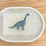Savon Diplodocus Dinosaure avec Surprise - Savon Dinosaure Enfant Fait Main en France Soap Hit