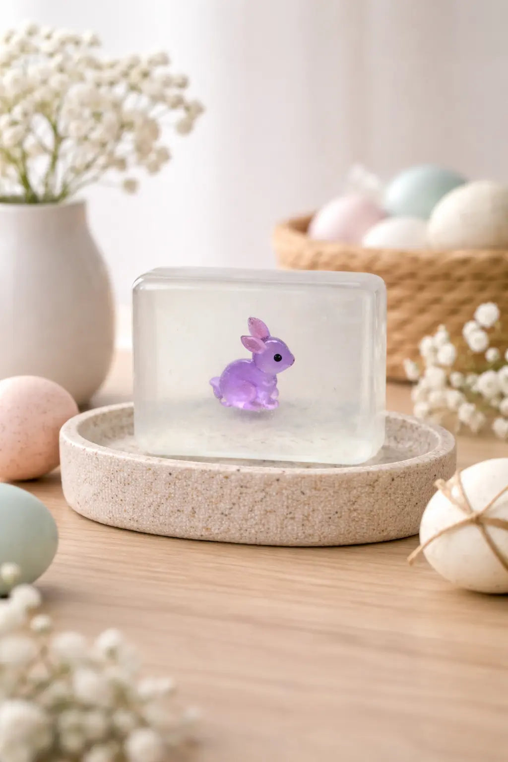 Savon Lapin avec Surprise - Savon Enfant Fait Main en France Soap Hit
