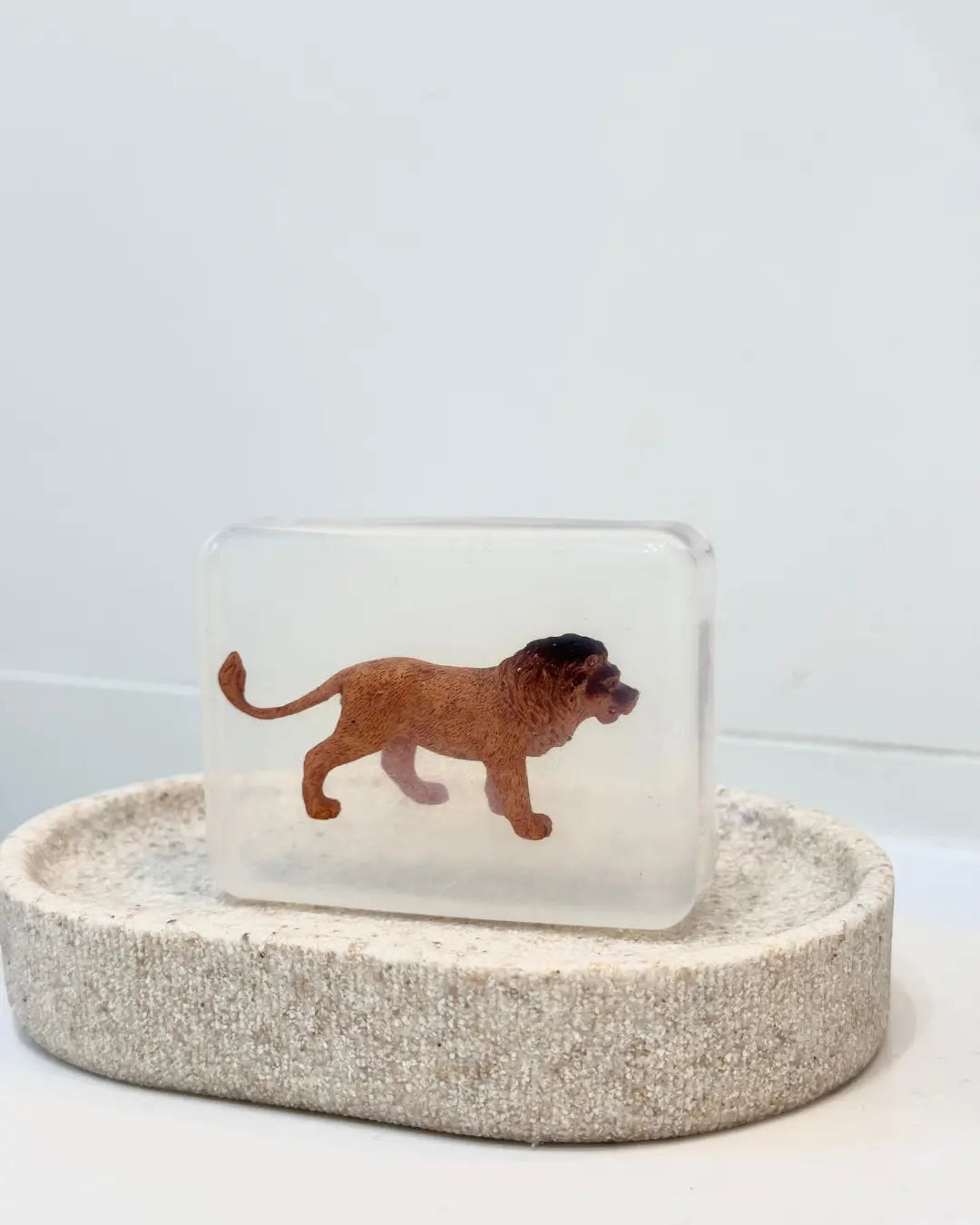 Savon Lion avec Surprise - Savon Enfant Fait Main en France Soap Hit