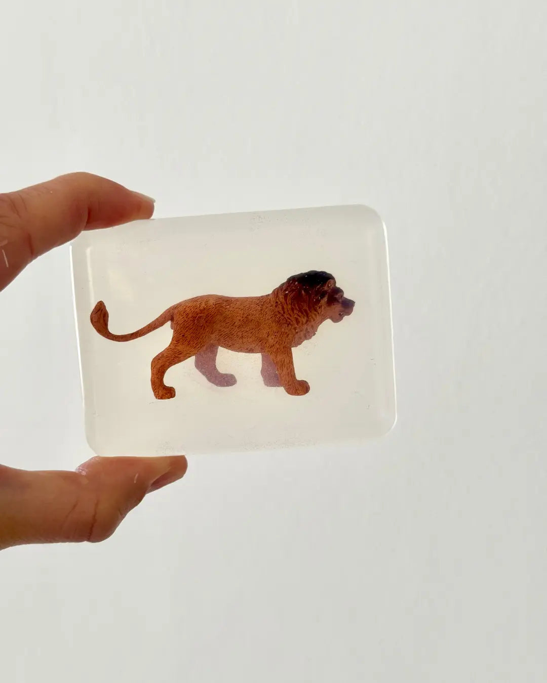Savon Lion avec Surprise - Savon Enfant Fait Main en France Soap Hit