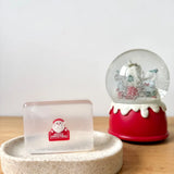 Savon Père Noël avec Surprise - Cadeau Noël Enfant Fait Main en France Soap Hit