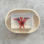 Savon Ptérodactyle Dinosaure Volant avec Surprise - Savon Dinosaure Enfant Fait Main en France Soap Hit