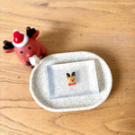 Savon Rennes de Noël avec Surprise - Cadeau Noël Enfant Fait Main en France Soap Hit