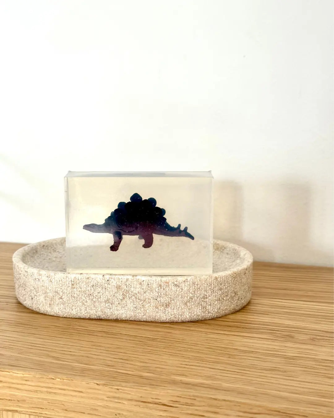 Savon Stégosaure Dinosaure avec Surprise - Savon Dinosaure Enfant Fait Main en France Soap Hit