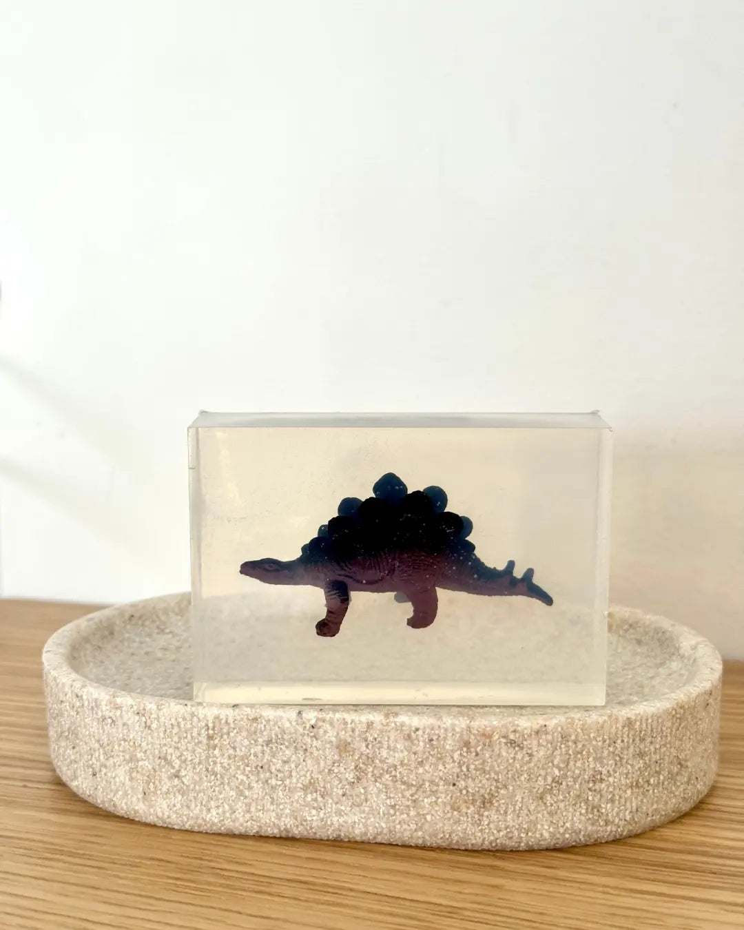 Savon Stégosaure Dinosaure avec Surprise - Savon Dinosaure Enfant Fait Main en France Soap Hit
