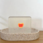 Savon Surprise Sweet Heart Coeur - Savon Cadeau Enfant Fait Main en France Soap Hit