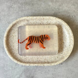 Savon Tigre avec Surprise - Savon Enfant Fait Main en France Soap Hit