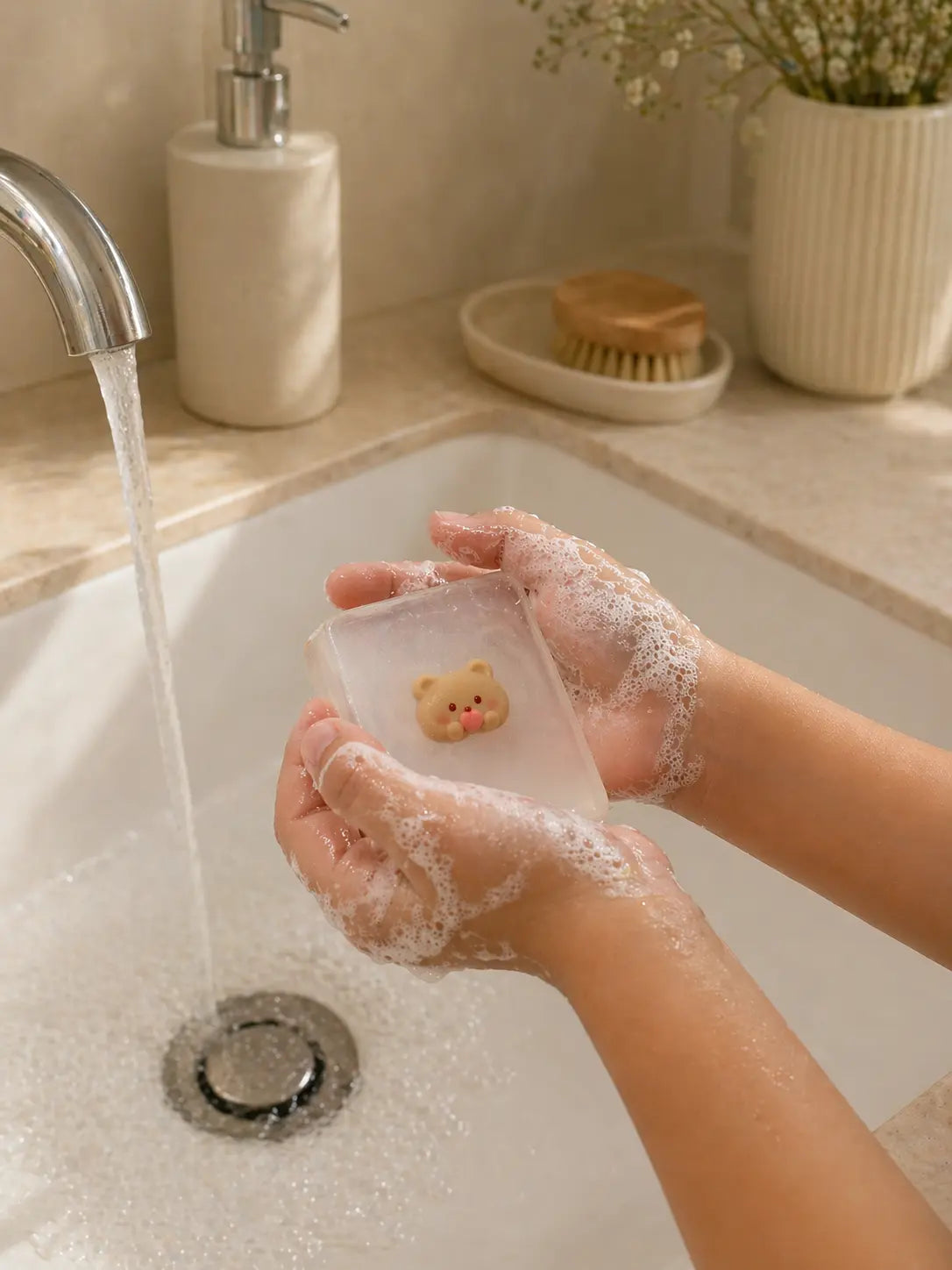Savon Animaux Kawaii avec Surprise - Savon Enfant Fait Main en France Soap Hit