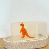 Savon Parasaurolophus Dinosaure avec Surprise - Savon Dinosaure Enfant Fait Main en France Soap Hit