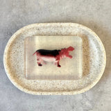 Savon Hippopotame avec Surprise - Savon Enfant Fait Main en France Soap Hit