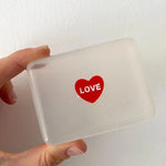 Savon Surprise Love Coeur Rouge - Cadeau Saint-Valentin Fait Main en France Soap Hit