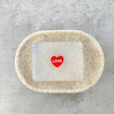Savon Surprise Love Coeur Rouge - Cadeau Saint-Valentin Fait Main en France Soap Hit