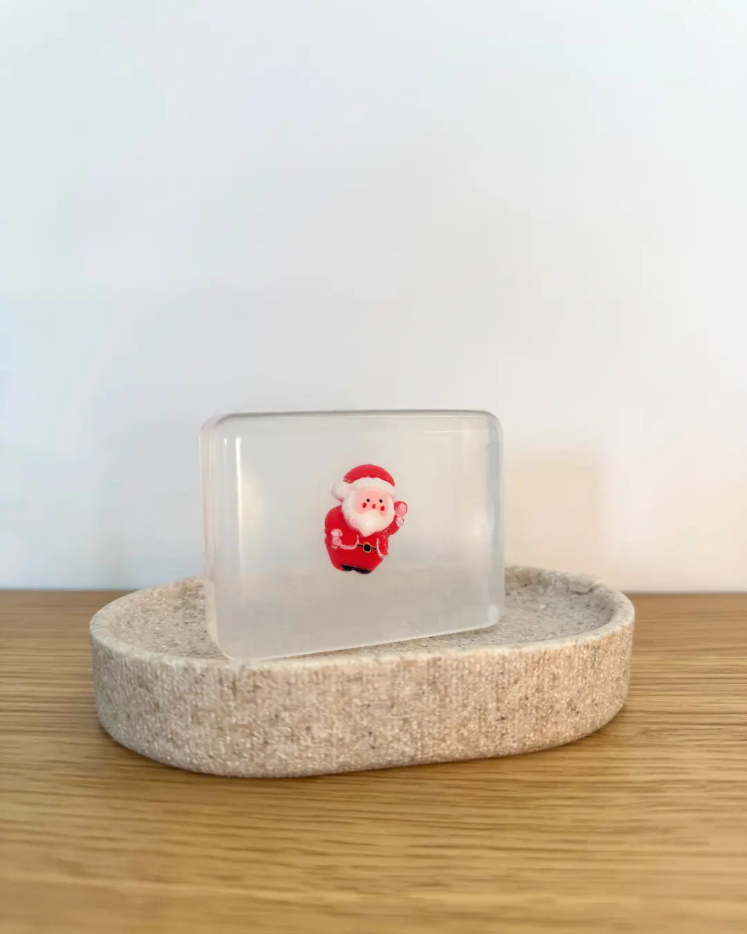 Savon Père Noël avec Surprise - Cadeau Noël Enfant Fait Main en France Soap Hit