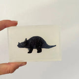 Savon Tricératops Dinosaure avec Surprise - Savon Dinosaure Enfant Fait Main en France Soap Hit