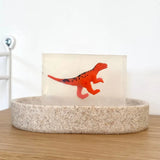 Savon Velociraptor Dinosaure avec Surprise - Savon Dinosaure Enfant Fait Main en France Soap Hit