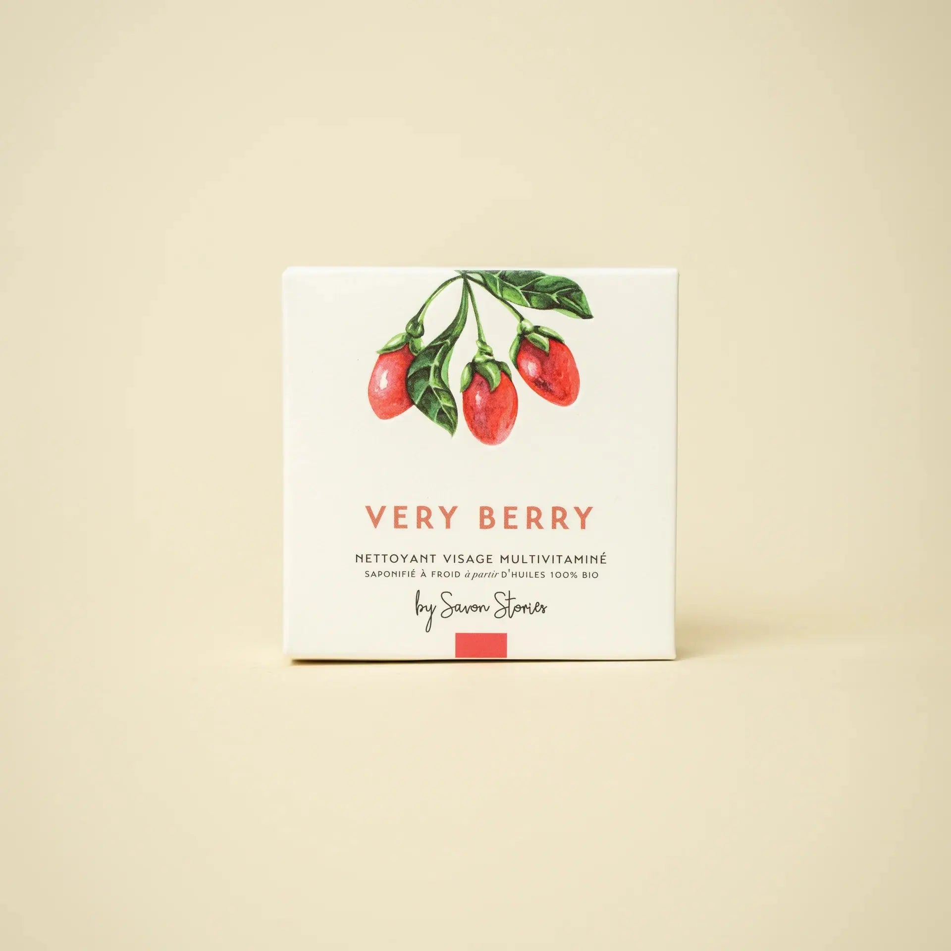 SAVON STORIES : Very Berry Nettoyant visage Multivitaminé Bumpy
