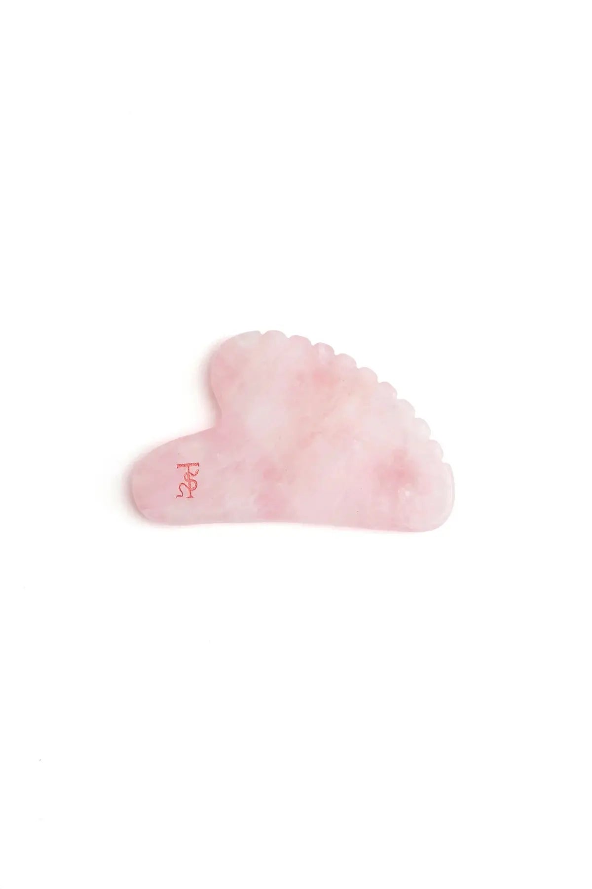SENTARA : GUA SHA VISAGE - QUARTZ ROSE COEUR A DENTS Bumpy