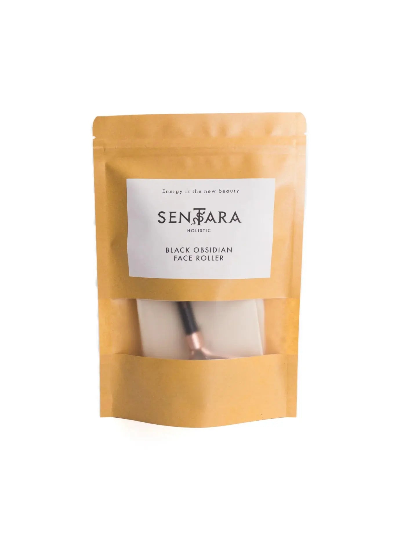 SENTARA : ROLLER VISAGE - OBSIDIENNE NOIRE Bumpy