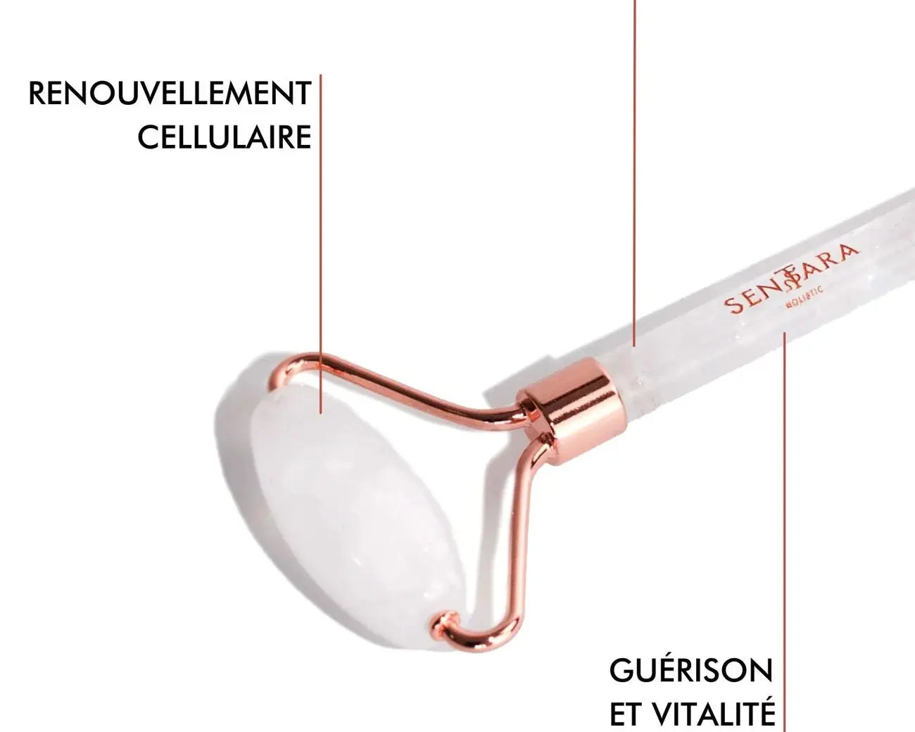 SENTARA : ROLLER VISAGE - CRISTAL DE ROCHE Bumpy