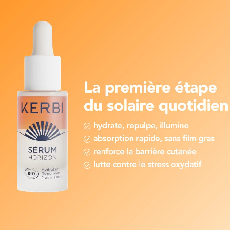 KERBI : Sérum visage hydratant - bénéfices