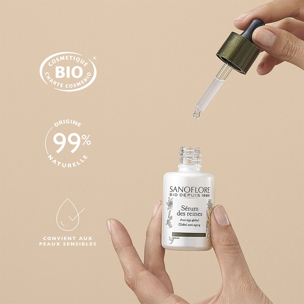 SANOFLORE : SERUM VISAGE  REINES - 30 ML