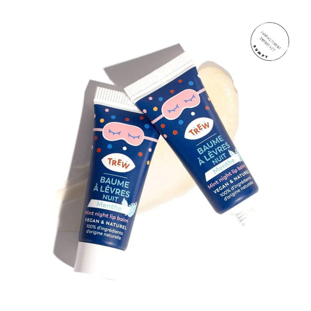 TREW Masque de nuit pour les lèvres - Menthe 