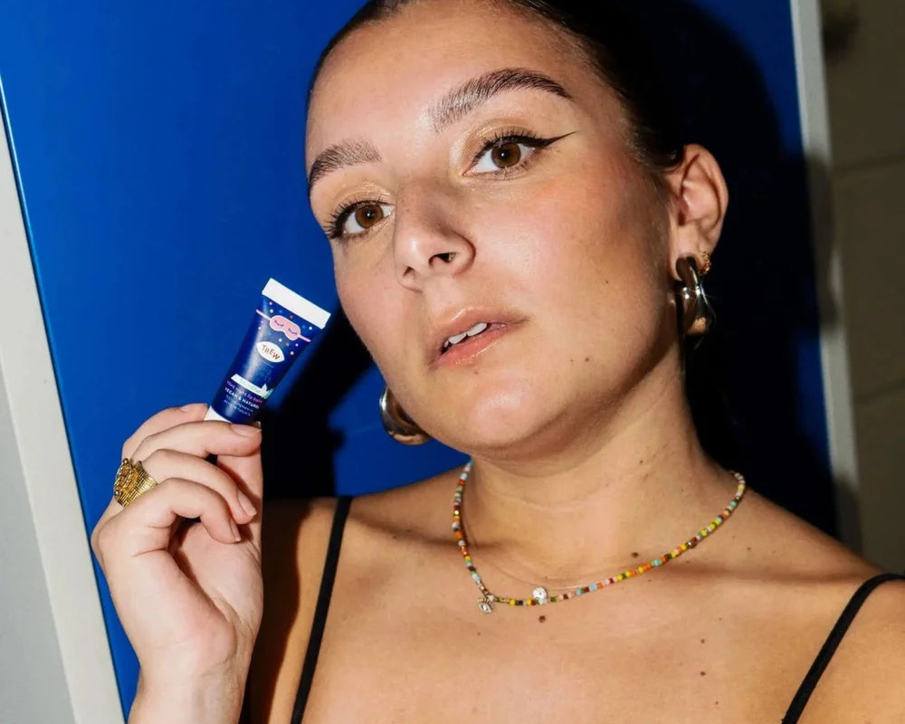 TREW Masque de nuit pour les lèvres - Menthe 