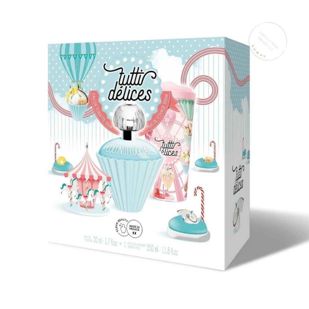COFFRET 2P TUTTI DELICES COCONUT COCKTAIL - EDT 50ml + Mug