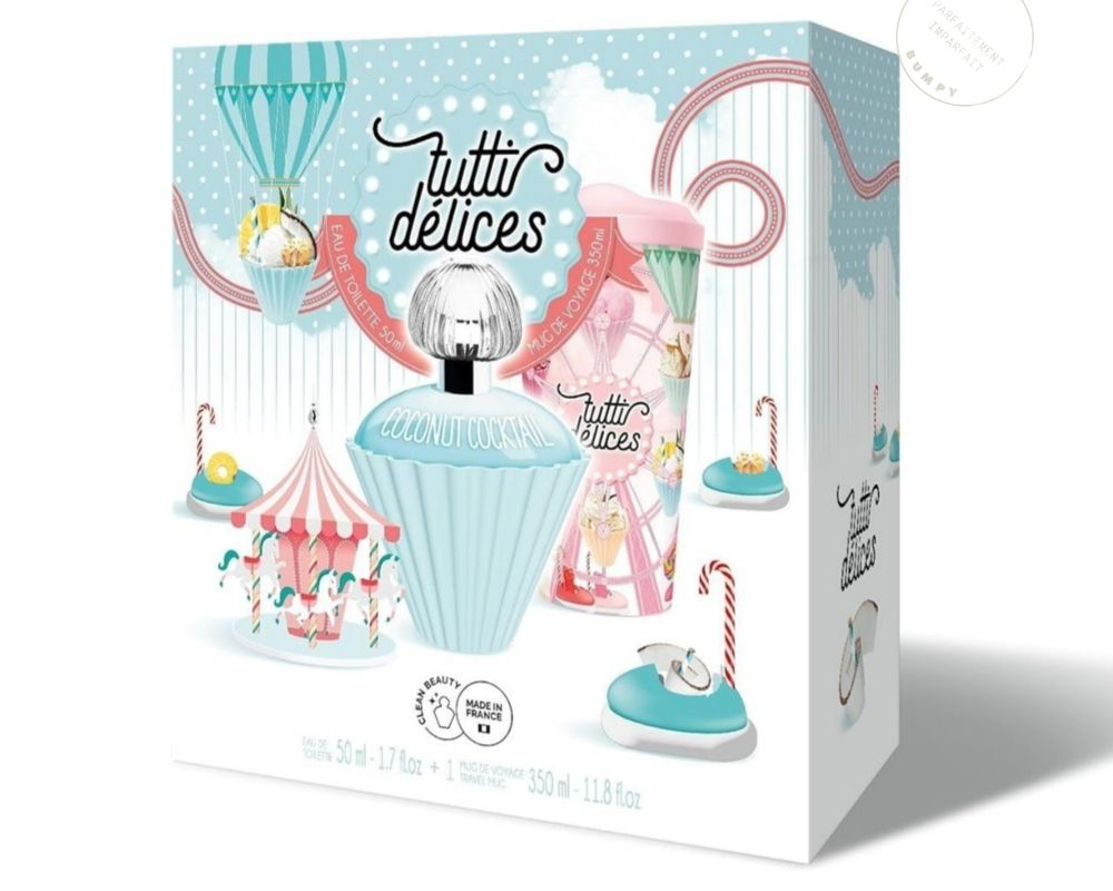 COFFRET 2P TUTTI DELICES COCONUT COCKTAIL - EDT 50ml + Mug