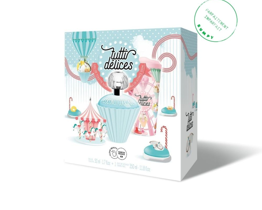 COFFRET 2P TUTTI DELICES MACARON AMANDE - EDT 50ml + Mug