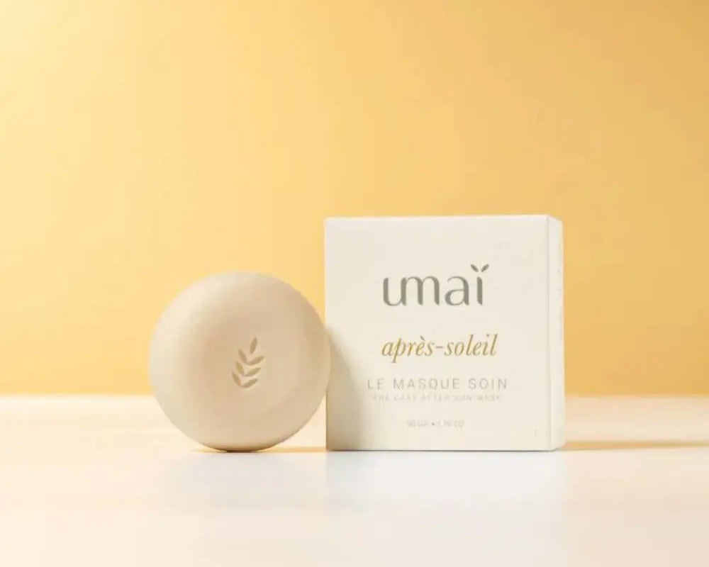 MASQUE APRÈS-SOLEIL SOLIDE SOIN CHEVEUX - NUTRITION &amp; RÉPARATION 50G - UMAÏ